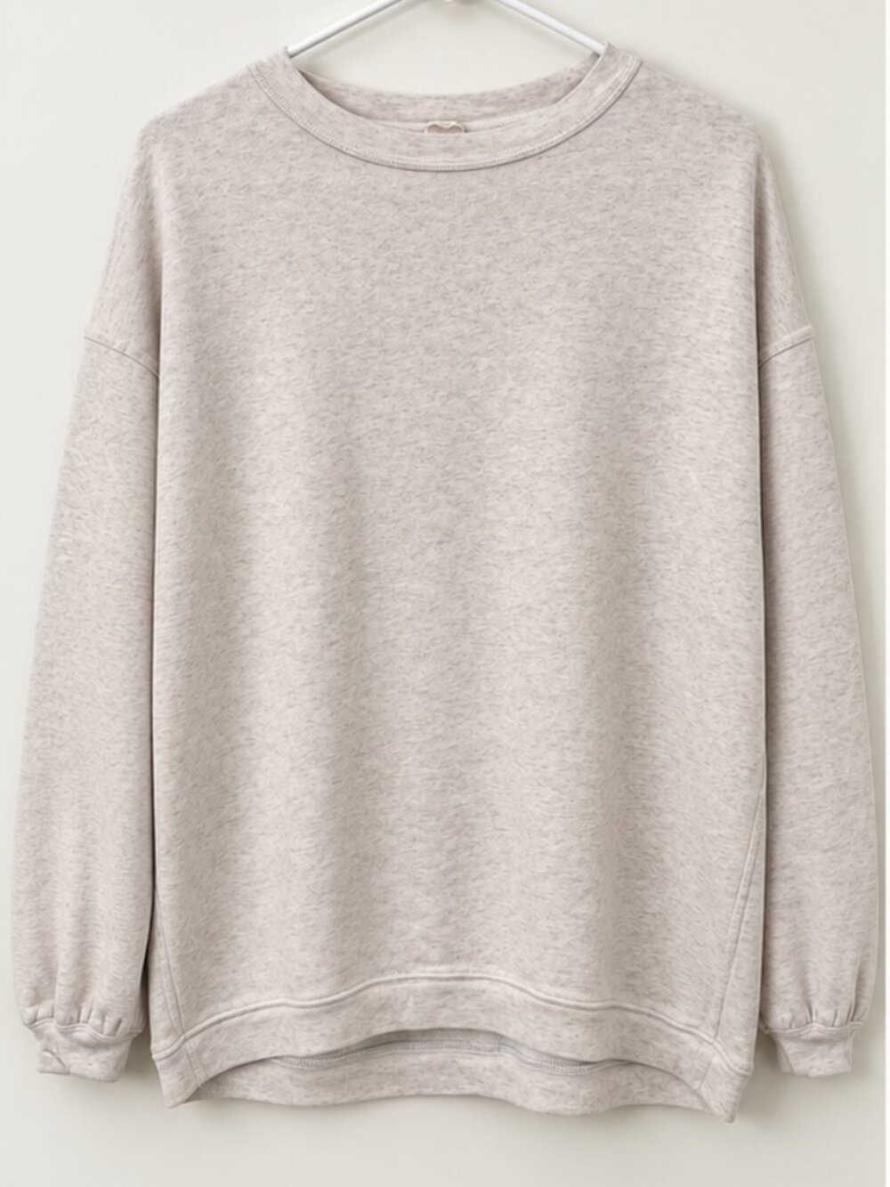 Aerie Oatmeal Oversized Crewneck Sweatshirt Size XS